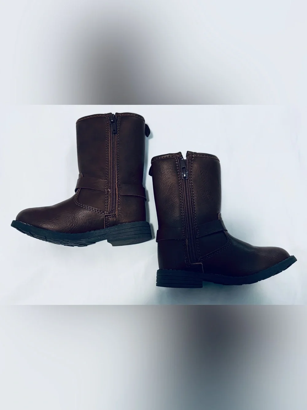 Girls brown boots size 8